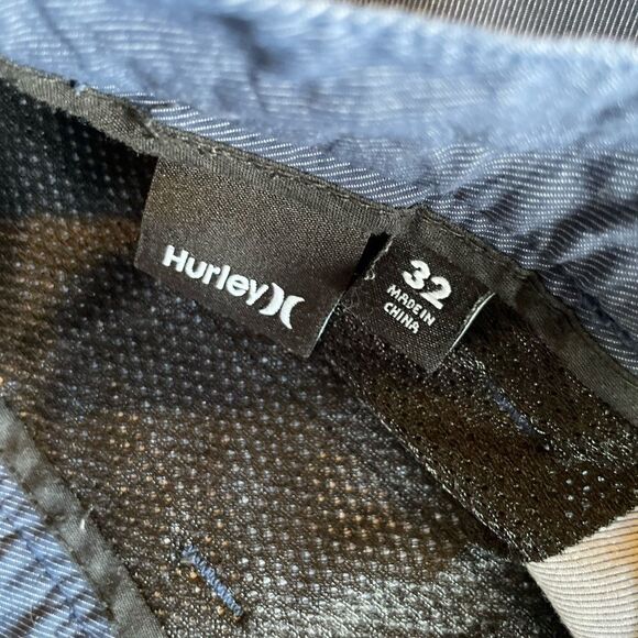 Hurley Navy Blue Shorts - Picture 3 of 4